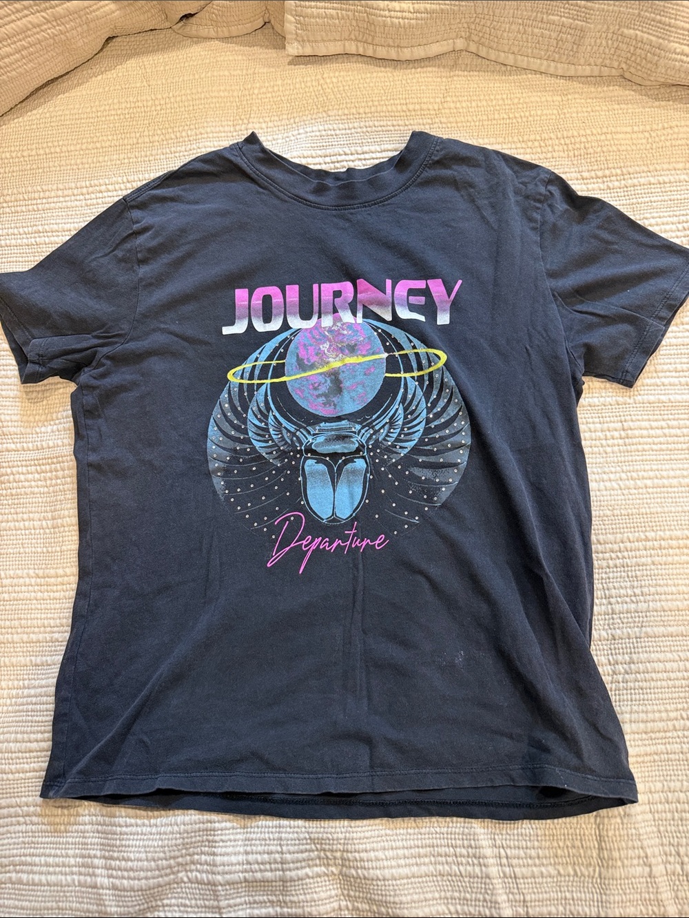 Journey "Departure" Graphic Band Tee - Medium